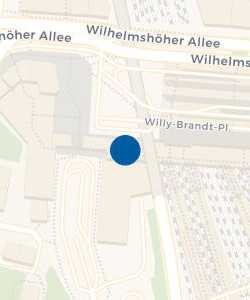 Vorschau: Karte von Tourist- und Kurinformation im Bahnhof Wilhelmshöhe / Kassel Marketing GmbH