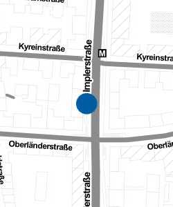 Vorschau: Karte von Implerstraße