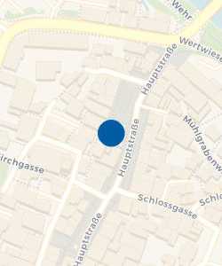 Vorschau: Karte von Volksbank Hohenlohe eG, SB-Geschäftsstelle Künzelsau Hauptstraße