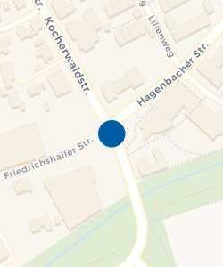 Vorschau: Karte von Bushaltestelle Bad Friedrichshall Friedrichsplatz (Bushaltestelle)