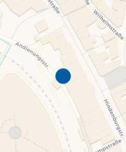 Vorschau: Karte von Lufthansa City Center Reisebüro Naumann