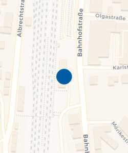 Vorschau: Karte von Hotel Bahnhof Balingen