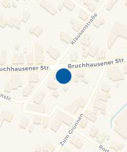 Vorschau: Karte von Volksbank Sauerland eG, SB-Filiale Arnsberg-Bruchhausen