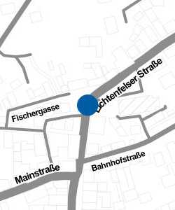 Vorschau: Karte von Hallstadt Ortsmitte
