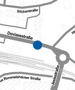 Vorschau: Karte von Haltestelle Waiblingen Devizesstraße