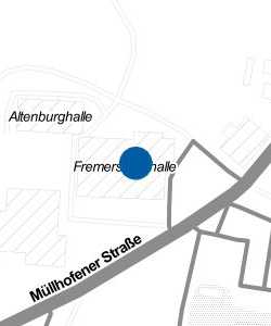 Vorschau: Karte von Fremersberghalle