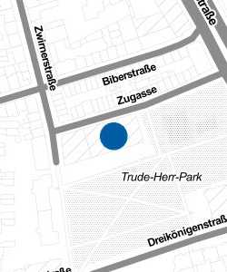 Vorschau: Karte von Städtische Kindertagesstätte Zugasse