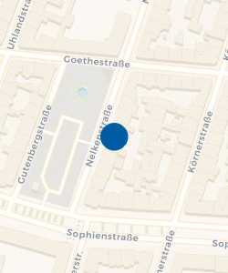 Vorschau: Karte von Gasthaus Gutenberg Karlsruhe