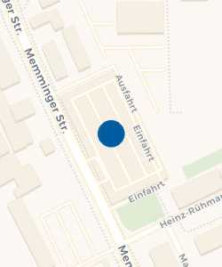 Vorschau: Karte von Kaufland Neu-Ulm, Memminger St