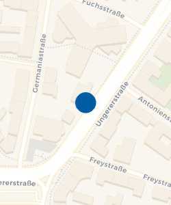 Vorschau: Karte von Gemeindehaus, Kindergarten Erlöserkirche