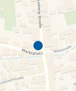 Vorschau: Karte von Pop Up Store Dießen