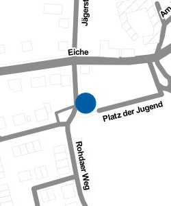 Vorschau: Karte von Gemeindehaus Büßleben