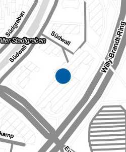 Vorschau: Karte von Tiefgarage Facharztzentrum Südwall