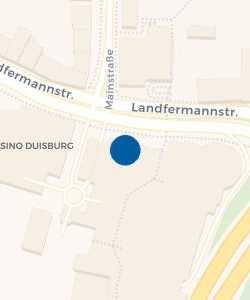 Vorschau: Karte von Mercure Hotel Duisburg City