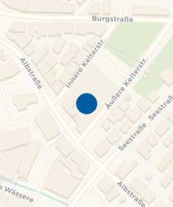 Vorschau: Karte von Café Bistro Achalmbad