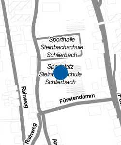 Vorschau: Karte von Sportplatz Steinbachschule Schlierbach
