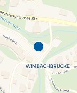 Vorschau: Karte von Nationalpark-Infostelle Wimbachbrücke