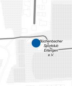 Vorschau: Karte von Sportheim BSC Erlangen