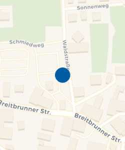 Vorschau: Karte von Ladestation am Parkplatz am Dorfplatz