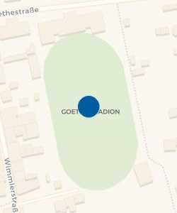 Vorschau: Karte von Goethe-Stadion