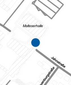 Vorschau: Karte von Fahrradparkplatz Malteserhalle