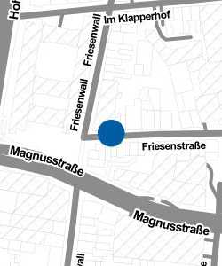 Vorschau: Karte von Tagesklinik am Friesenplatz