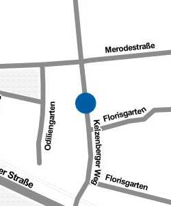 Vorschau: Karte von Mönchengladbach Merodestraße