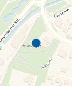 Vorschau: Karte von Fritzegarten
