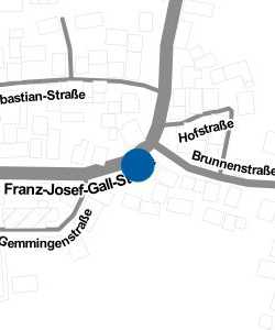 Vorschau: Karte von Tiefenbronn - Rathaus