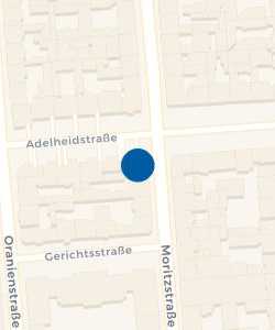 Vorschau: Karte von Wiesbadener Volksbank eG, Filiale Moritzstraße