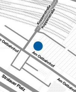 Vorschau: Karte von Berlin Ostbahnhof