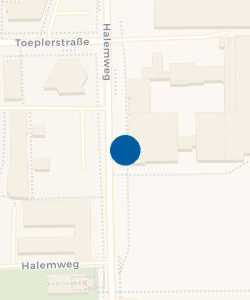 Vorschau: Karte von Bürgeramt Halemweg