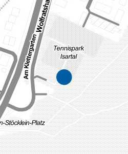 Vorschau: Karte von Tennispark Clubhaus