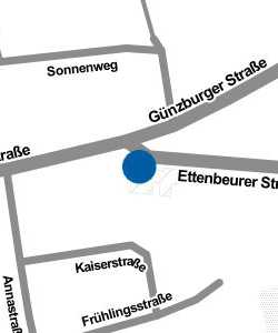 Vorschau: Karte von Raiffeisenbank Ichenhausen
