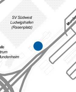 Vorschau: Karte von SV Südwest Ludwigshafen - Hauptverein