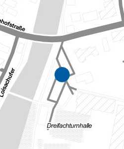 Vorschau: Karte von Parkplatz Loisachhalle
