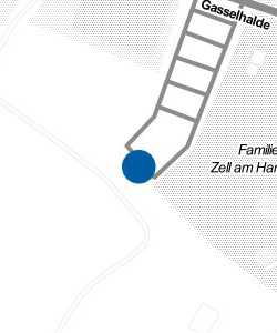 Vorschau: Karte von Reisemobilstellplatz Sportpark Zell