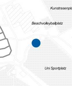 Vorschau: Karte von Sportgelände Universität