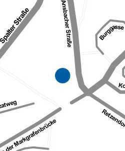 Vorschau: Karte von Stromtreter Ladestation Windsbach