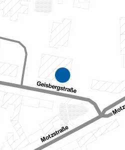Vorschau: Karte von Städt. Kita Geisbergstraße 3-5