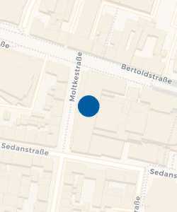 Vorschau: Karte von Sparda-Bank Baden-Württemberg Filiale Freiburg