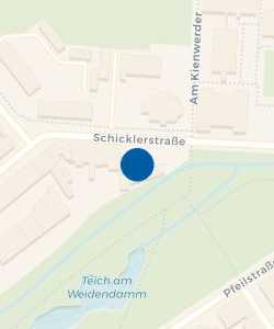 Vorschau: Karte von Café & Restaurant am Weidendamm