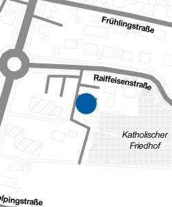 Vorschau: Karte von Caritas Sozialzentrum Königsbrunn