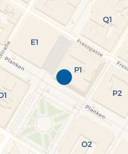 Vorschau: Karte von GALERIA (Kaufhof) Mannheim Am Paradeplatz