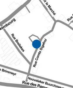 Vorschau: Karte von Echternach - Parking rue Comté Sigefroi