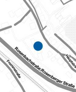 Vorschau: Karte von VR Bank Amberg-Sulzbach eG, SB Filiale Rosenberg