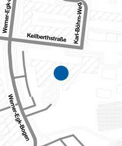 Vorschau: Karte von Tagesheim Keilberthstr. 6 an der Grundschule