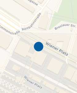 Vorschau: Karte von Parkhaus Wiener Platz am Hauptbahnhof