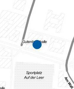 Vorschau: Karte von Gutenberghalle