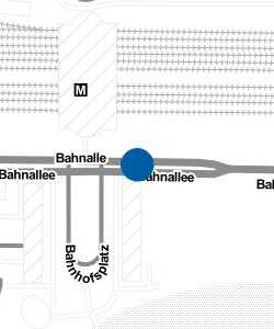 Vorschau: Karte von Bahnallee